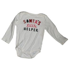 Dip brand Santa's Little Helper one Piece outfit size 18-24 Months